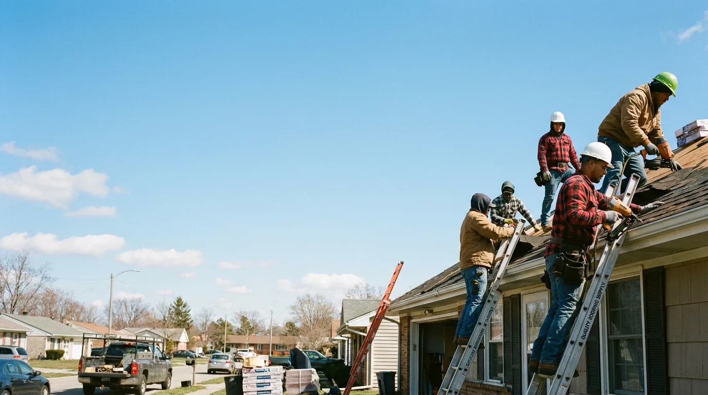 Roofing in Sweetser, IN near me